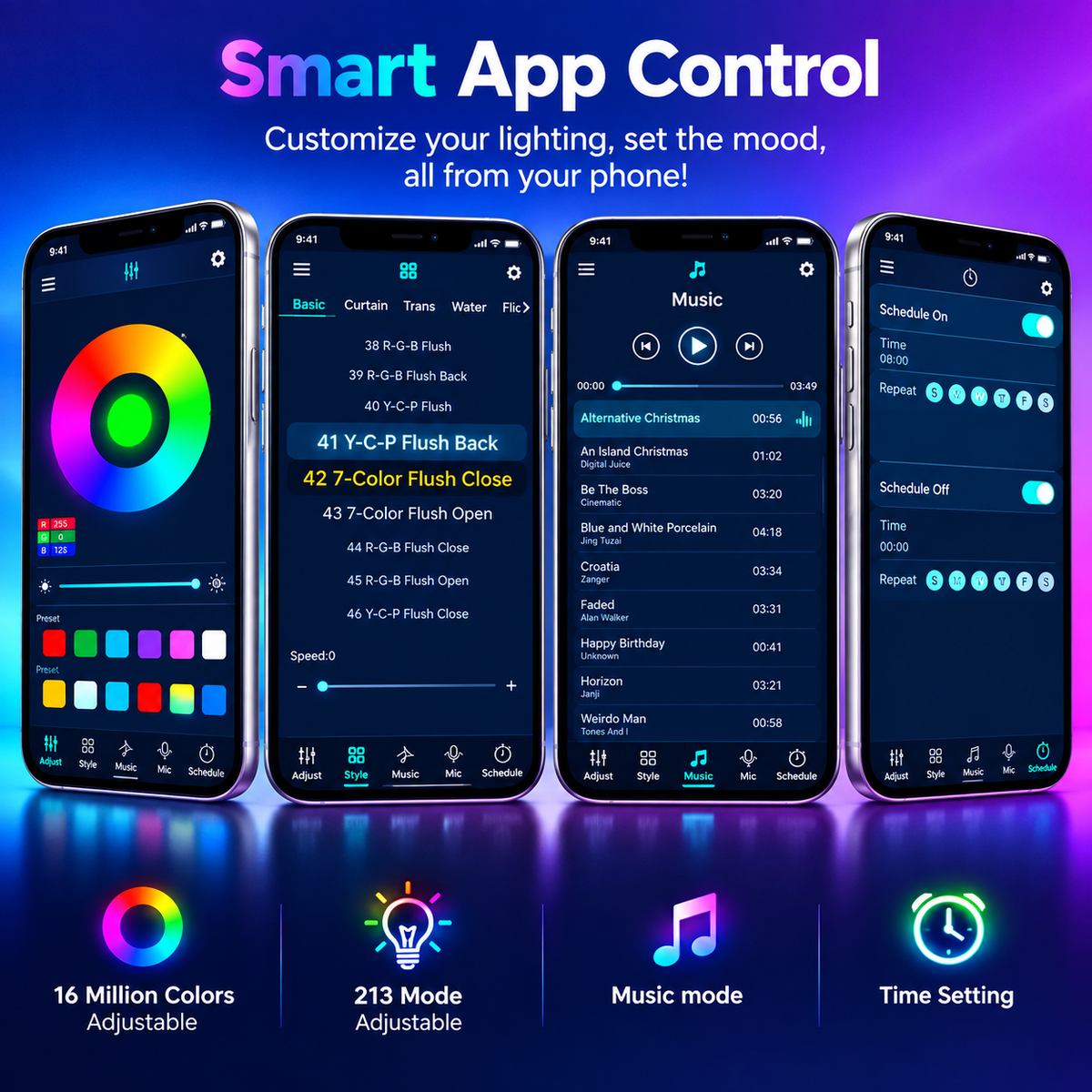 Smart Firework LED Lights