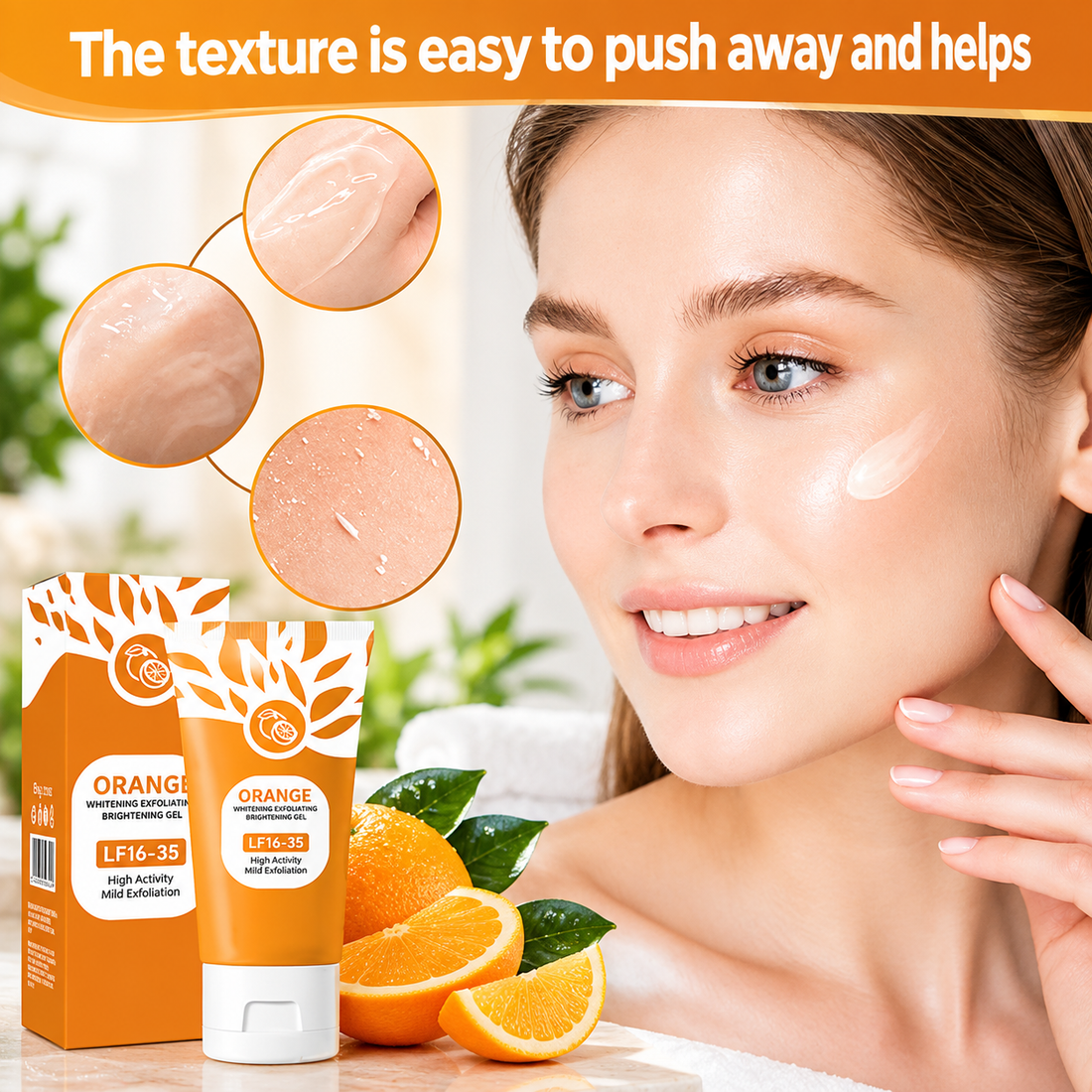 Orange Brightening Exfoliating Gel