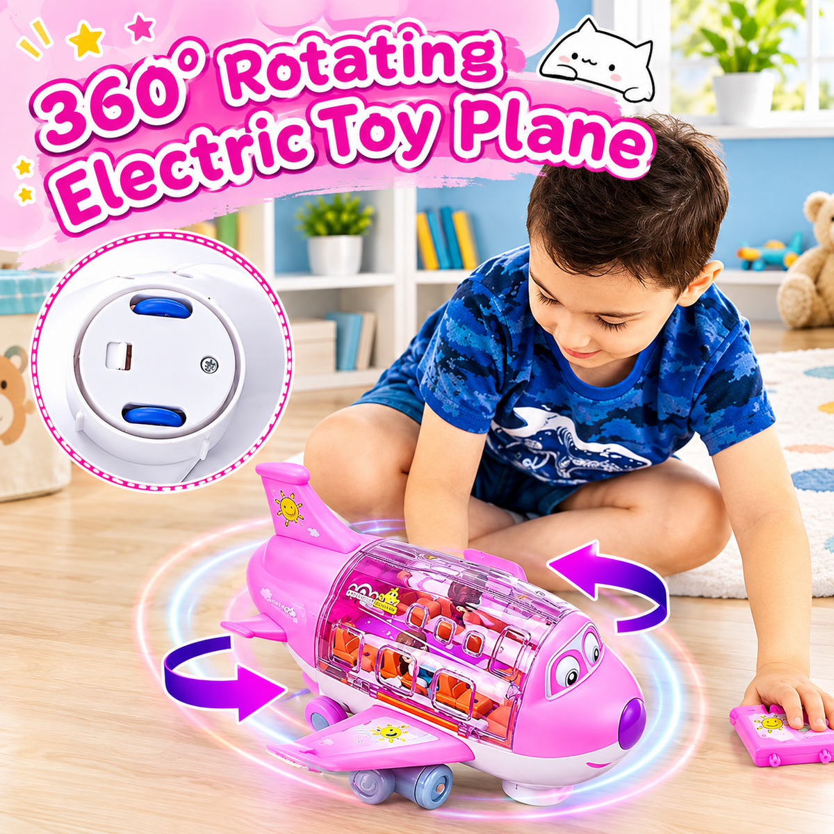 Rotating Electric Airplane