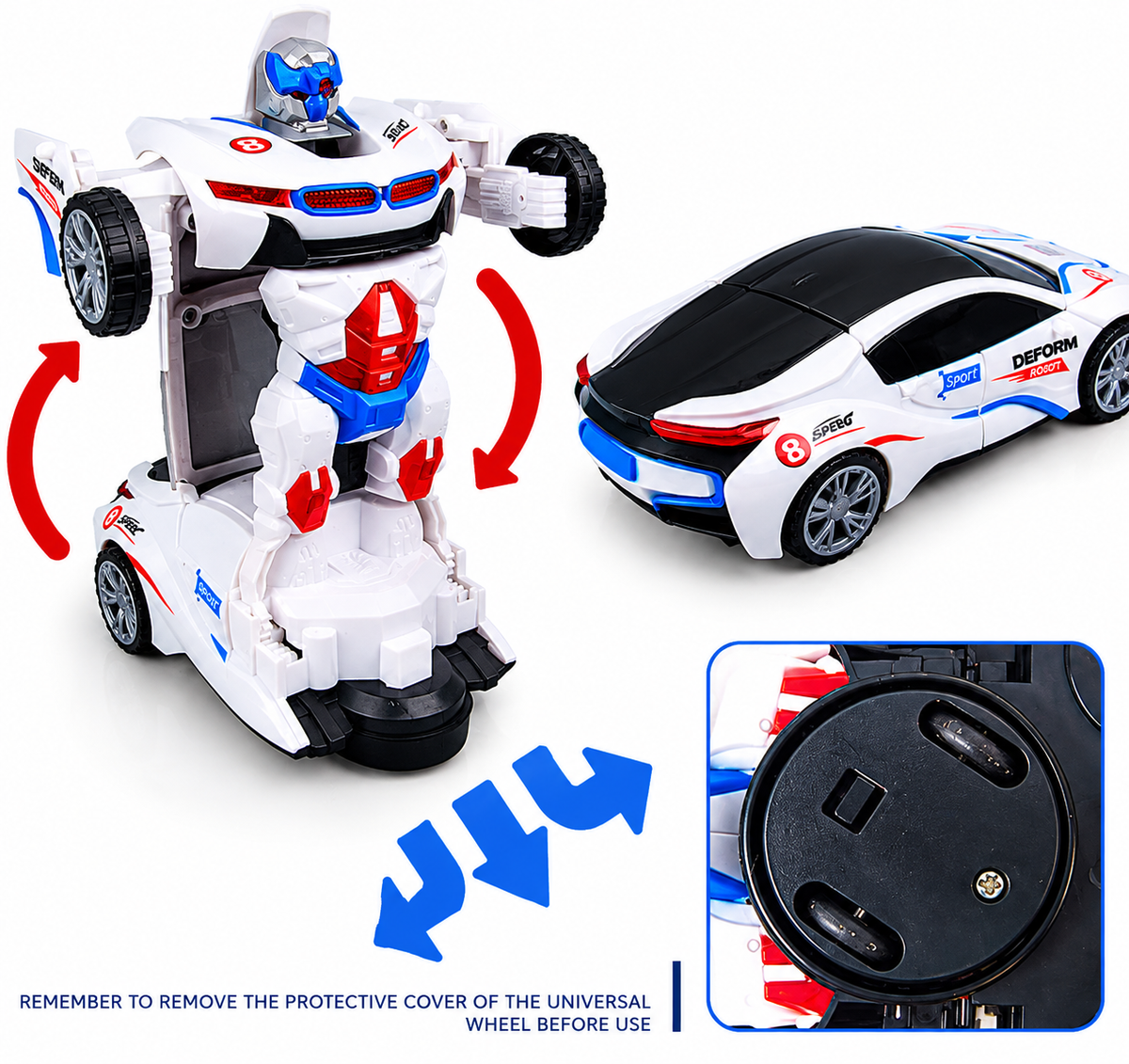 Robot Deform Car