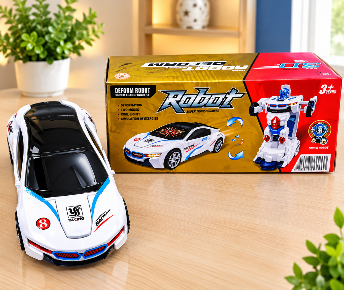 Robot Deform Car